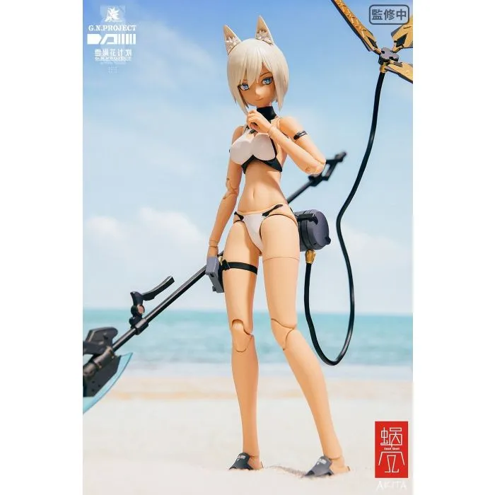 1/12 SNAIL SHELL G.N.PROJECT WOLF-001 SWIMSUIT BODY / ARMED SET