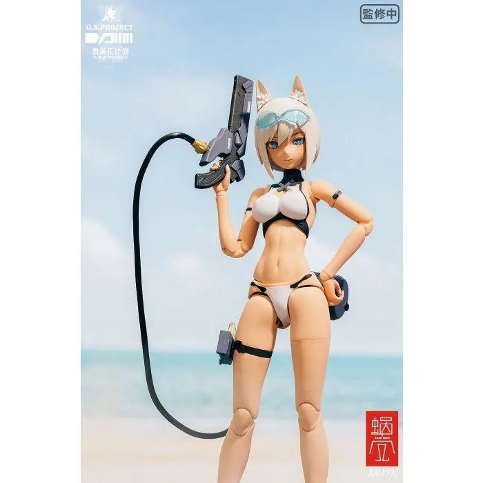 1/12 SNAIL SHELL G.N.PROJECT WOLF-001 SWIMSUIT BODY / ARMED SET