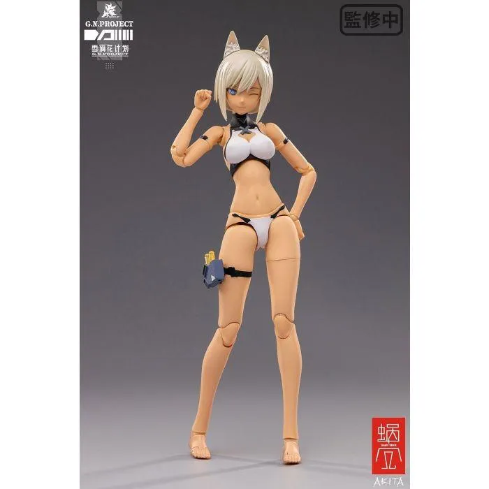 1/12 SNAIL SHELL G.N.PROJECT WOLF-001 SWIMSUIT BODY / ARMED SET