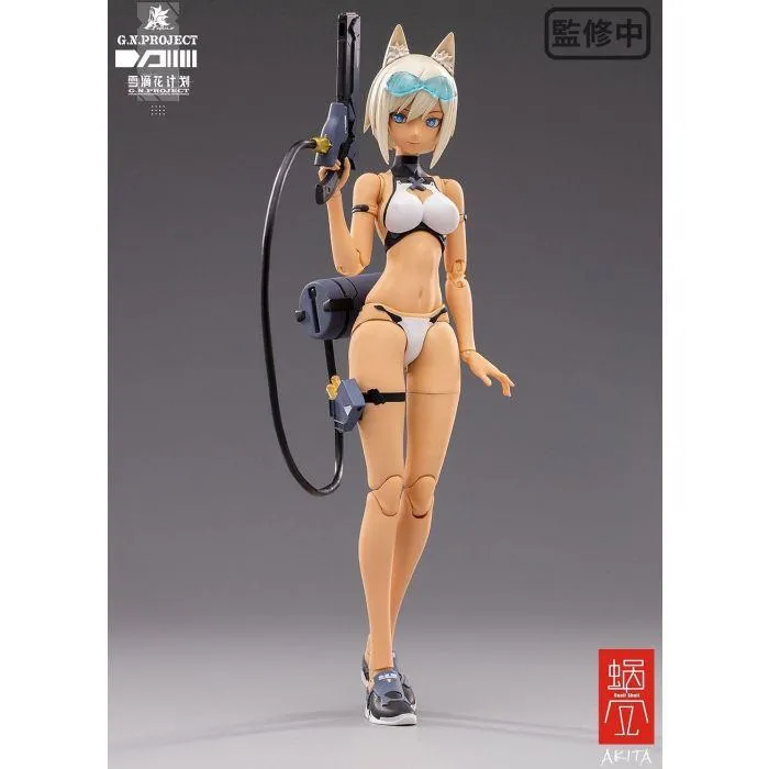 1/12 SNAIL SHELL G.N.PROJECT WOLF-001 SWIMSUIT BODY / ARMED SET