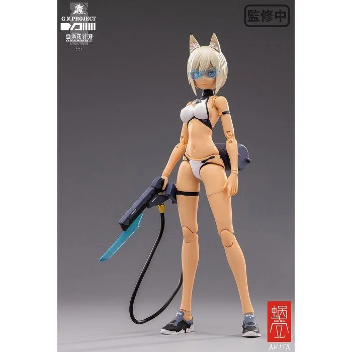 1/12 SNAIL SHELL G.N.PROJECT WOLF-001 SWIMSUIT BODY / ARMED SET