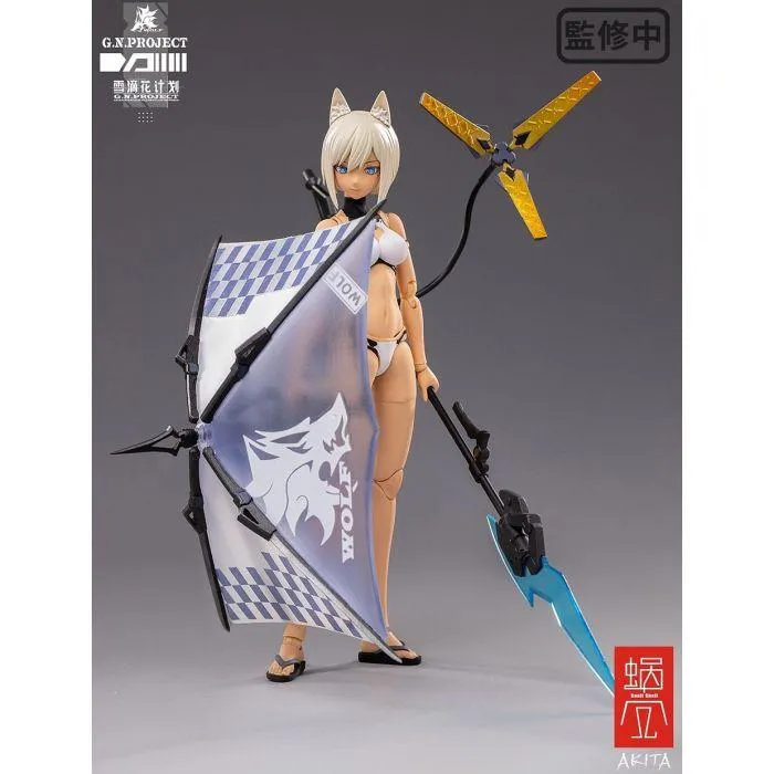 1/12 SNAIL SHELL G.N.PROJECT WOLF-001 SWIMSUIT BODY / ARMED SET