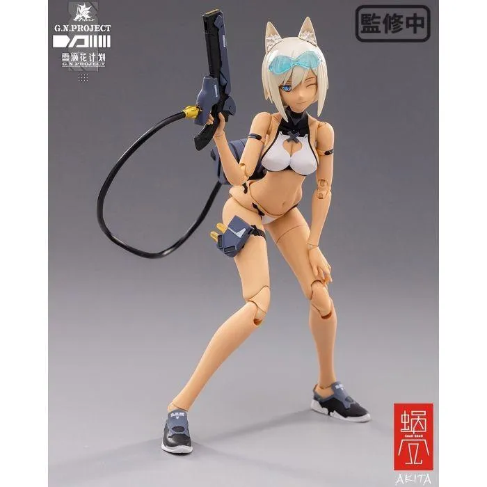 1/12 SNAIL SHELL G.N.PROJECT WOLF-001 SWIMSUIT BODY / ARMED SET