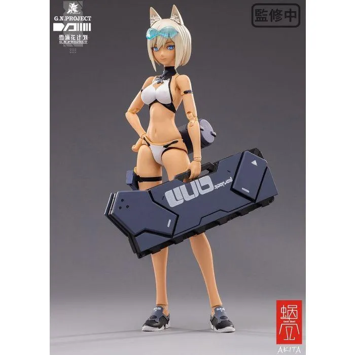 1/12 SNAIL SHELL G.N.PROJECT WOLF-001 SWIMSUIT BODY / ARMED SET