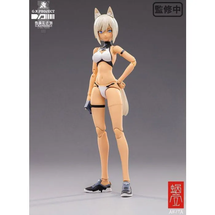 1/12 SNAIL SHELL G.N.PROJECT WOLF-001 SWIMSUIT BODY / ARMED SET