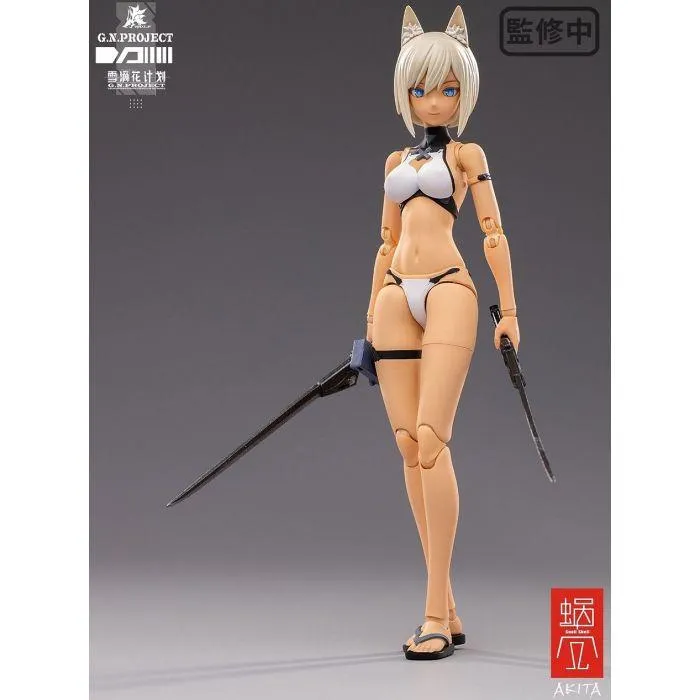 1/12 SNAIL SHELL G.N.PROJECT WOLF-001 SWIMSUIT BODY / ARMED SET