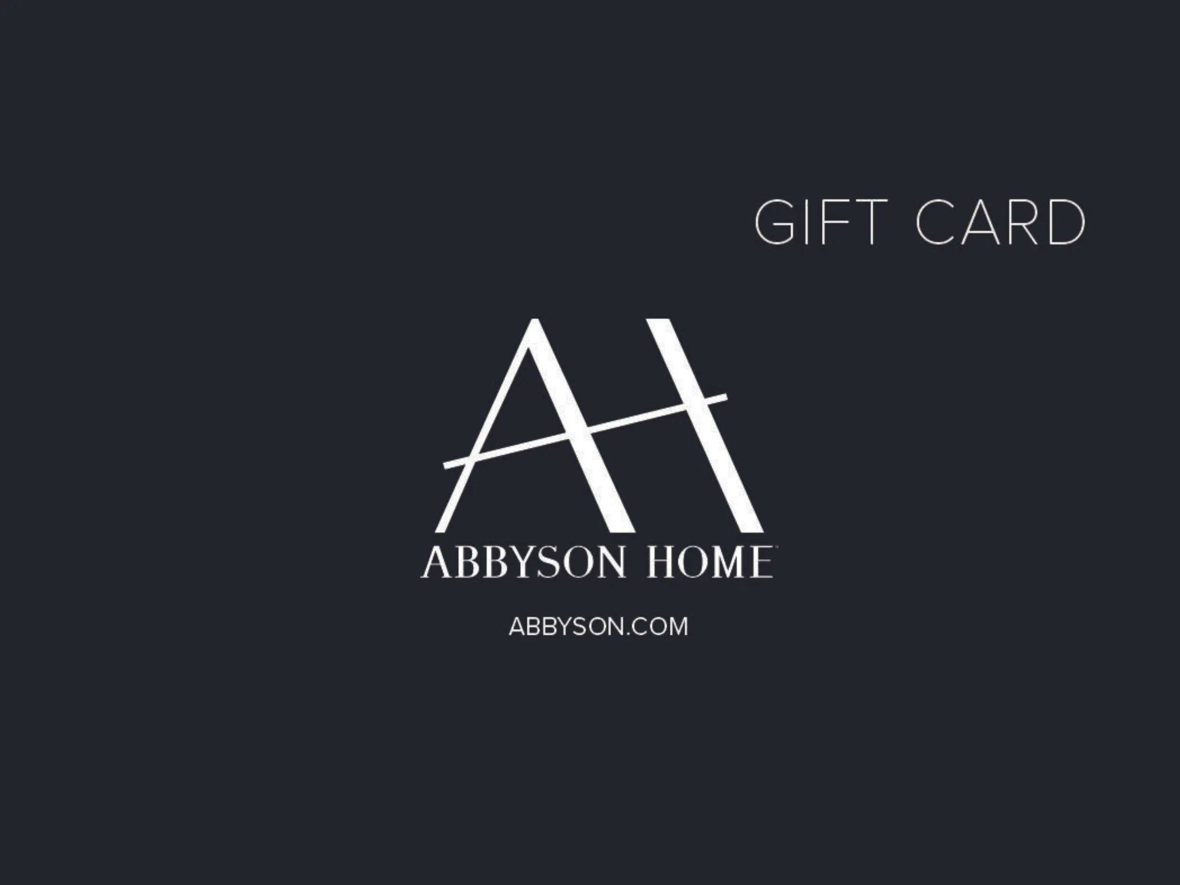 Deluxe Abbyson Home E-Gift Card - Perfect for Stylish and Comfortable Home Furnishings