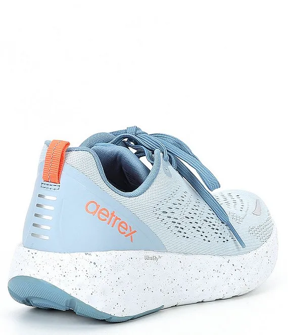 Aetrex Danika Arch Support Sneaker Light Blue