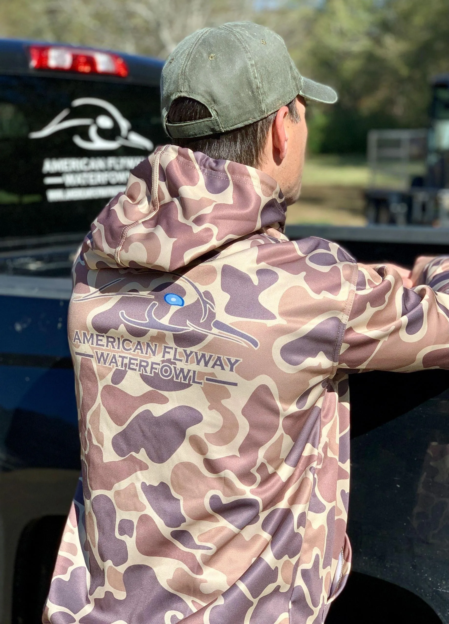 AF Waterfowl Old School Performance Hoodie