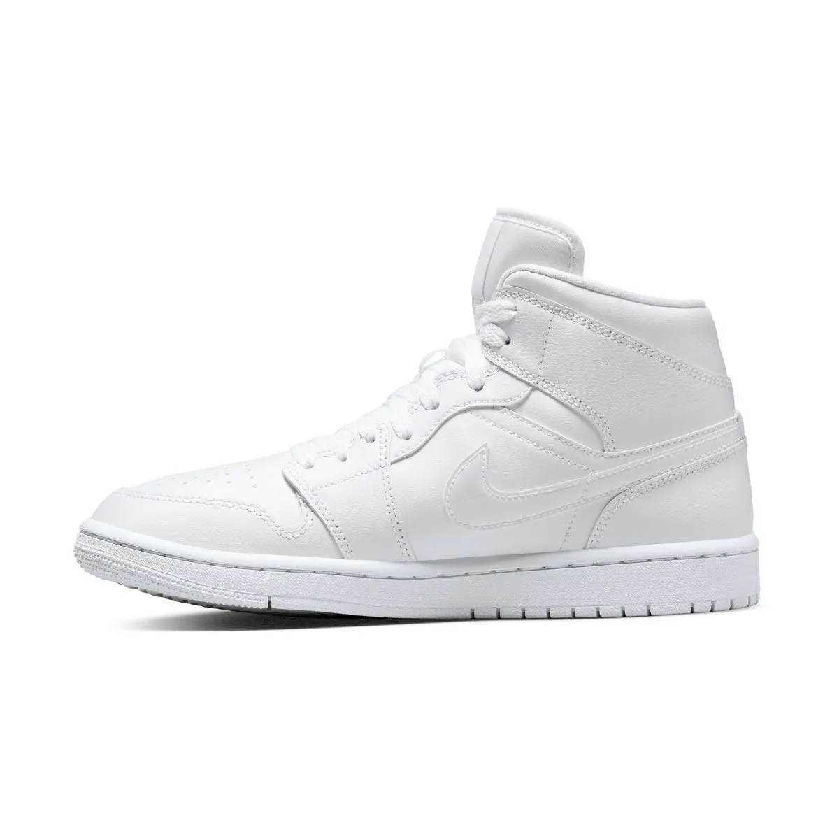 Air Jordan 1 Mid 'Triple White' Women's Shoes