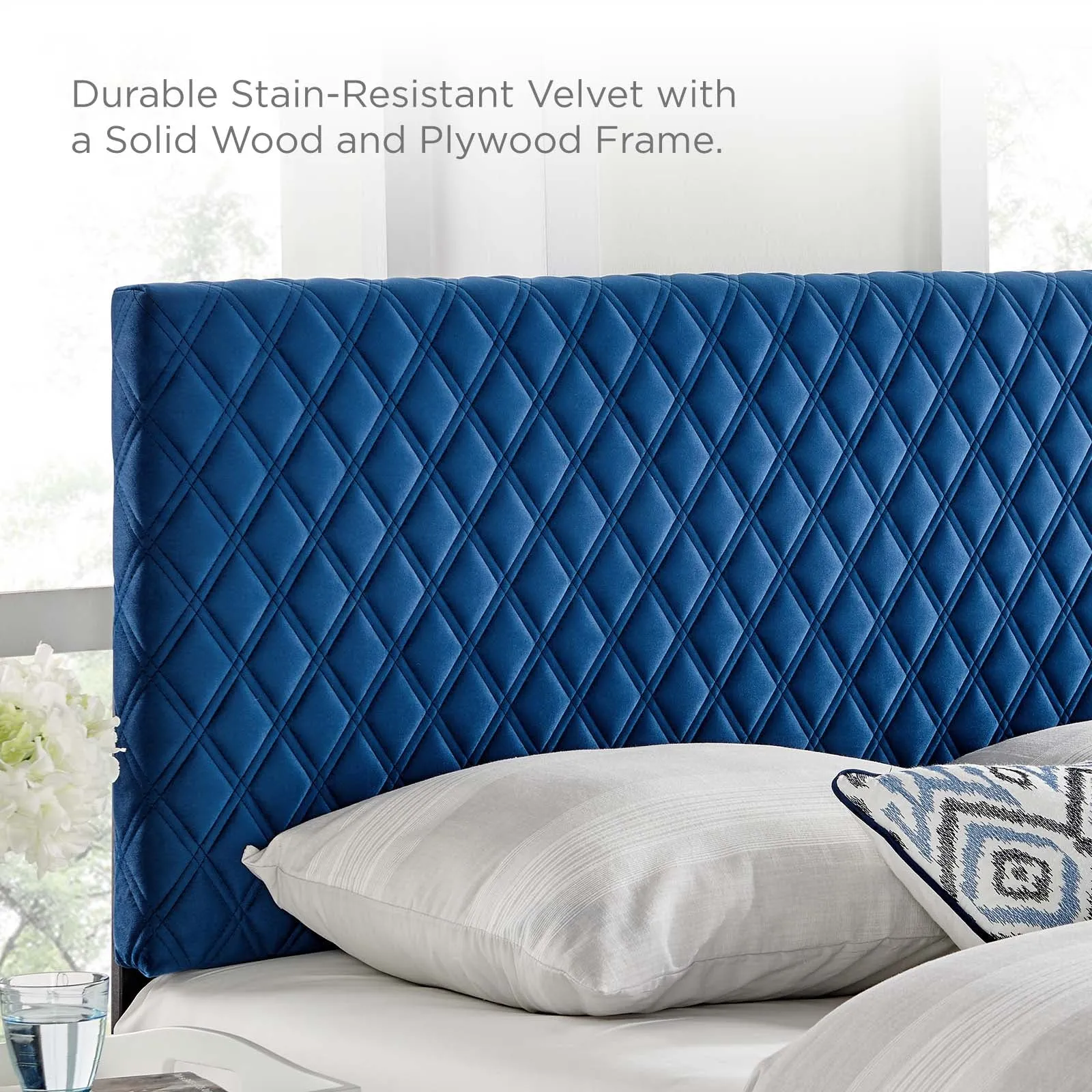 Angela Performance Velvet Headboard by Modway