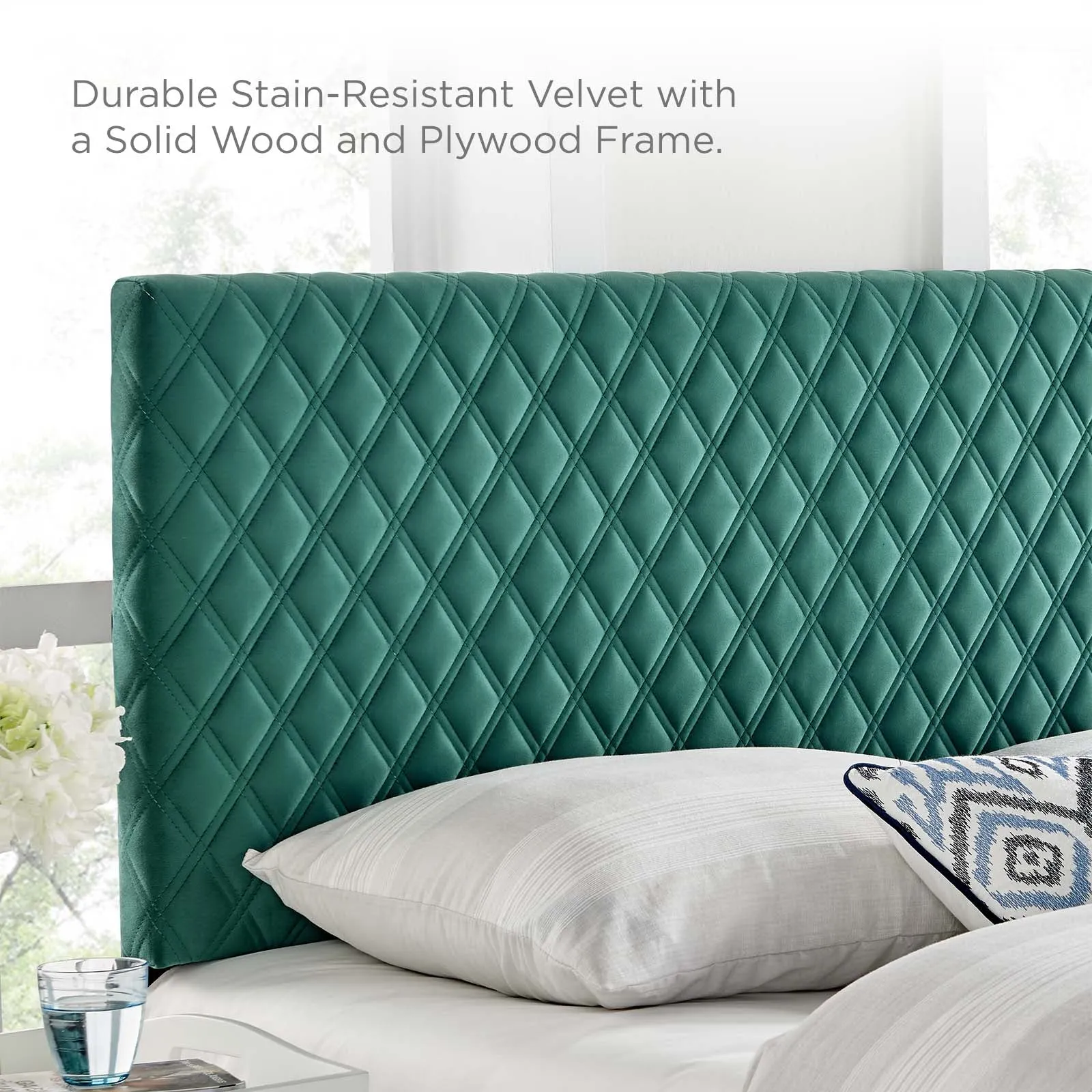 Angela Performance Velvet Headboard by Modway