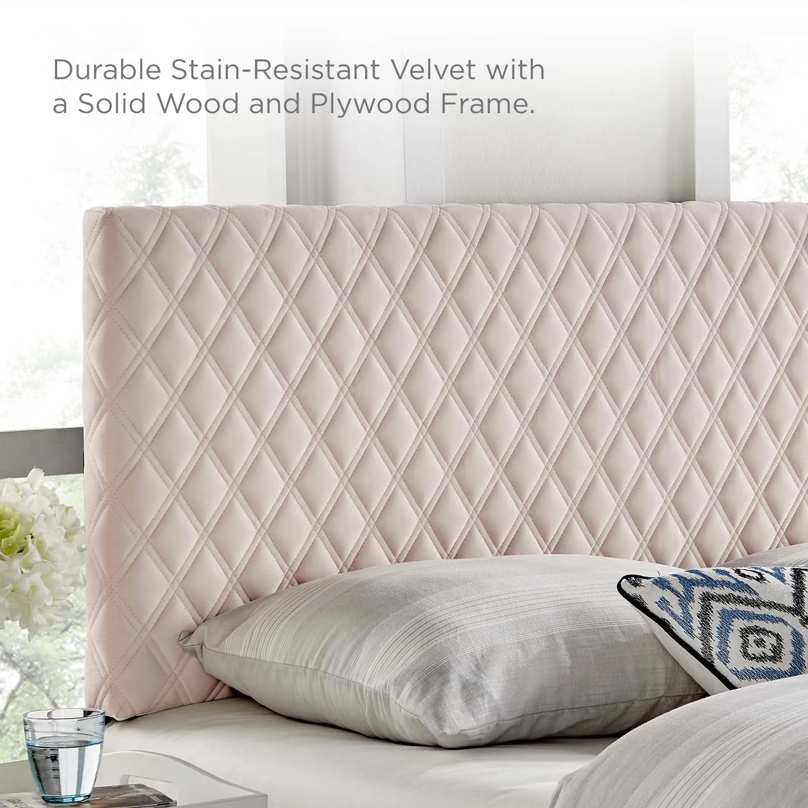 Angela Performance Velvet Headboard by Modway