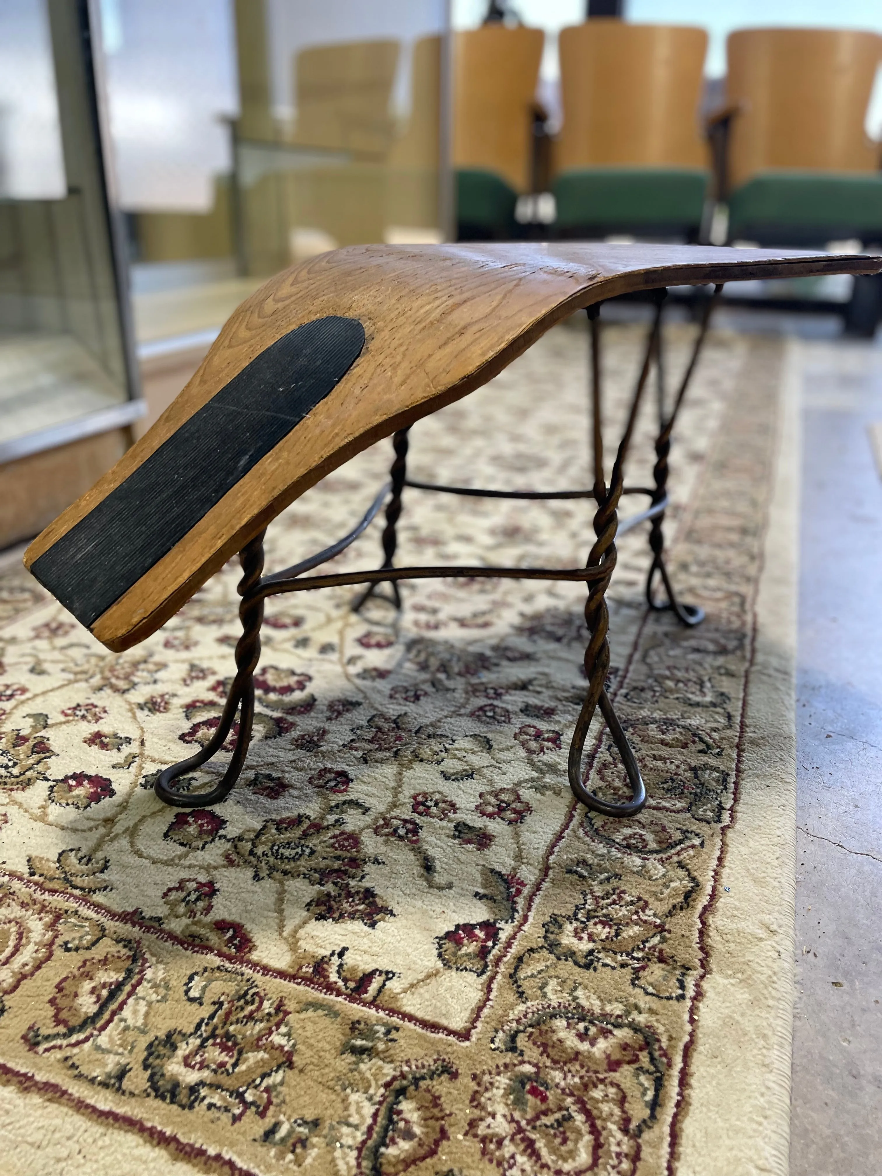 Antique Shoe Shine Stand