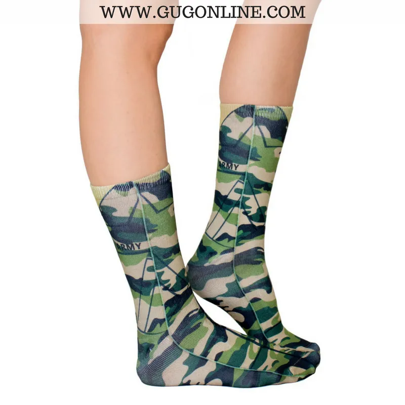 Army Crew Socks | ONLY 1 LEFT!