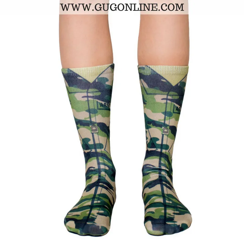 Army Crew Socks | ONLY 1 LEFT!