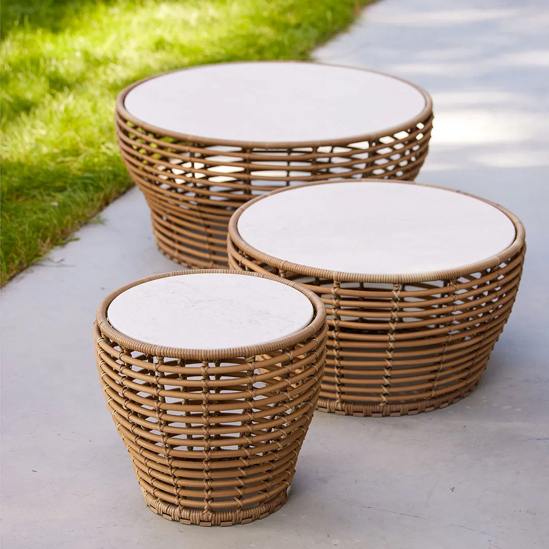 Basket Outdoor Coffee Table - Small