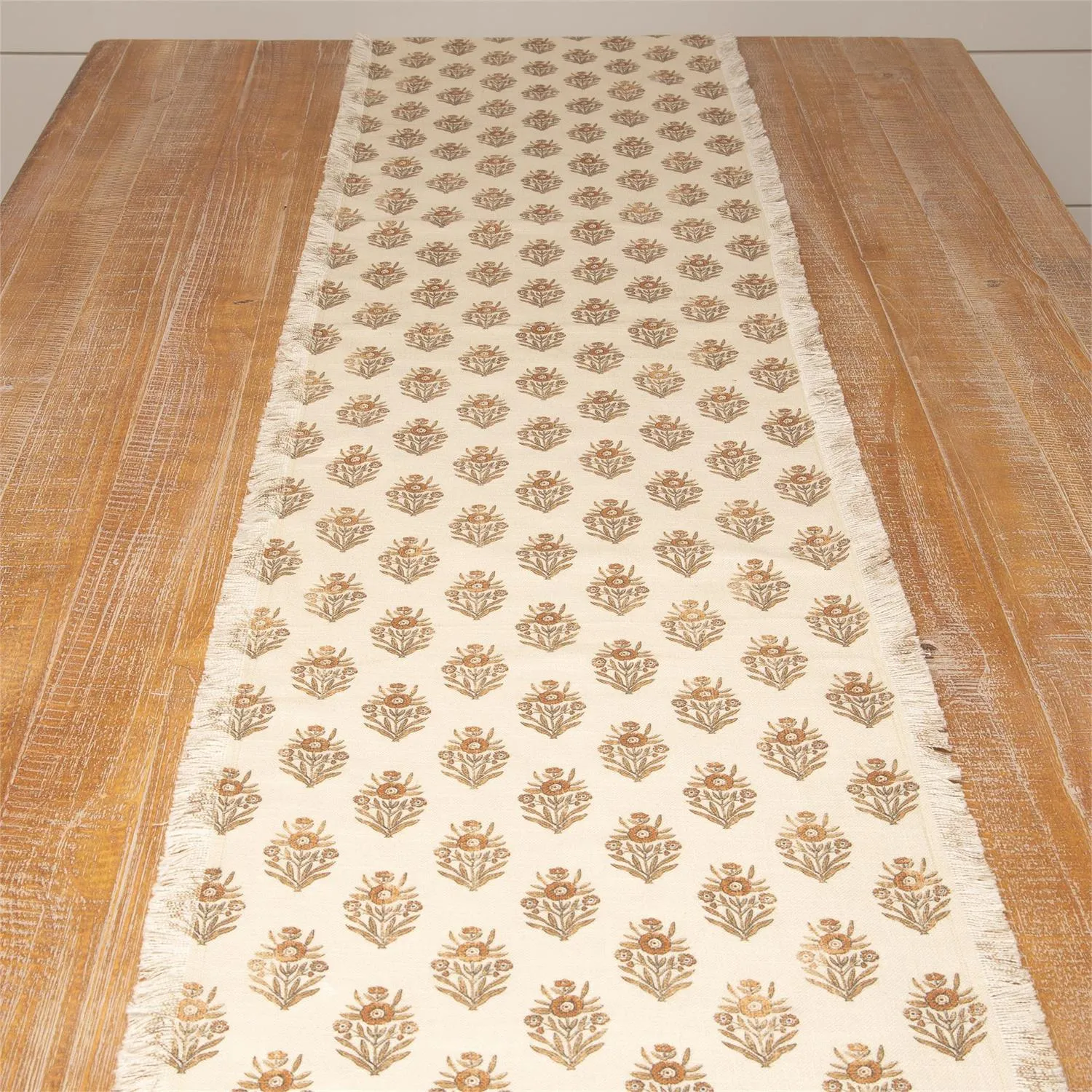 Block Print Silhouette Table Runner