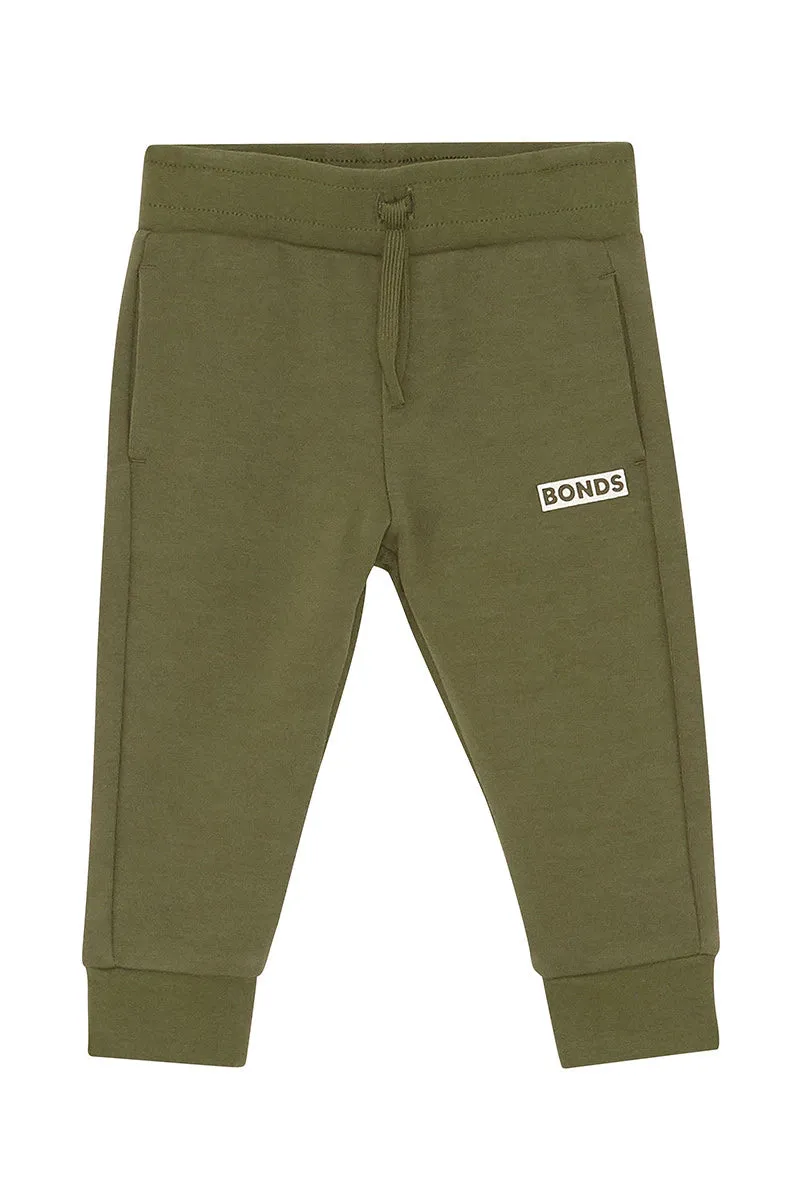 Bonds Baby Tech Trackie - Hiker Green