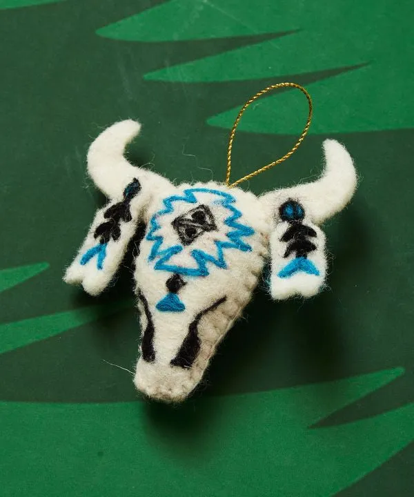 Buffalo Felt Ornament