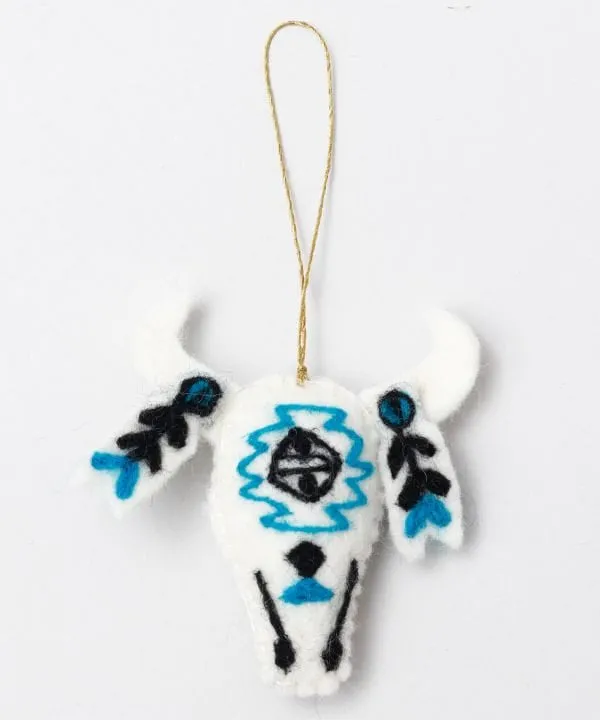 Buffalo Felt Ornament