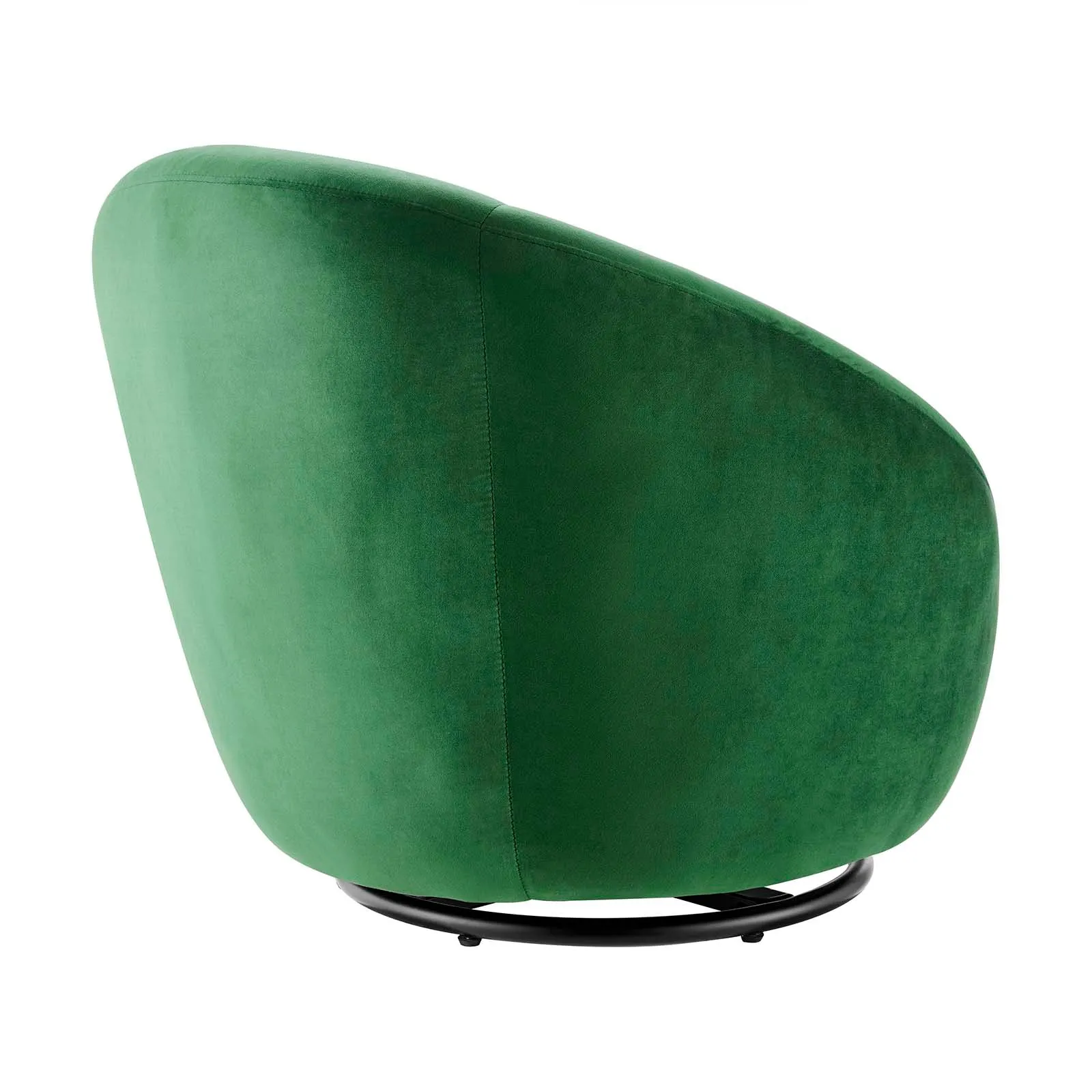 Buttercup Performance Velvet Performance Velvet Swivel Chair by Modway