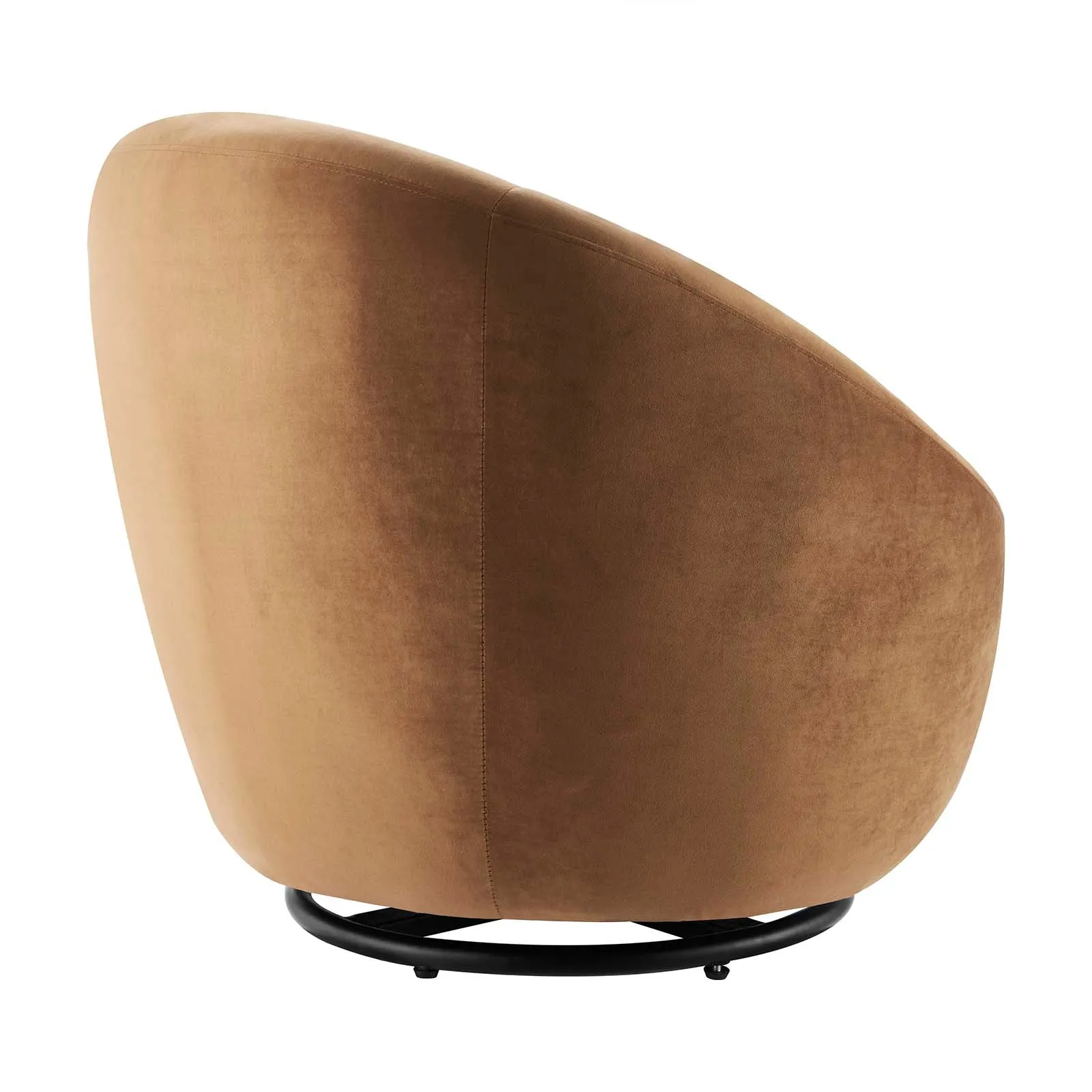 Buttercup Performance Velvet Performance Velvet Swivel Chair by Modway