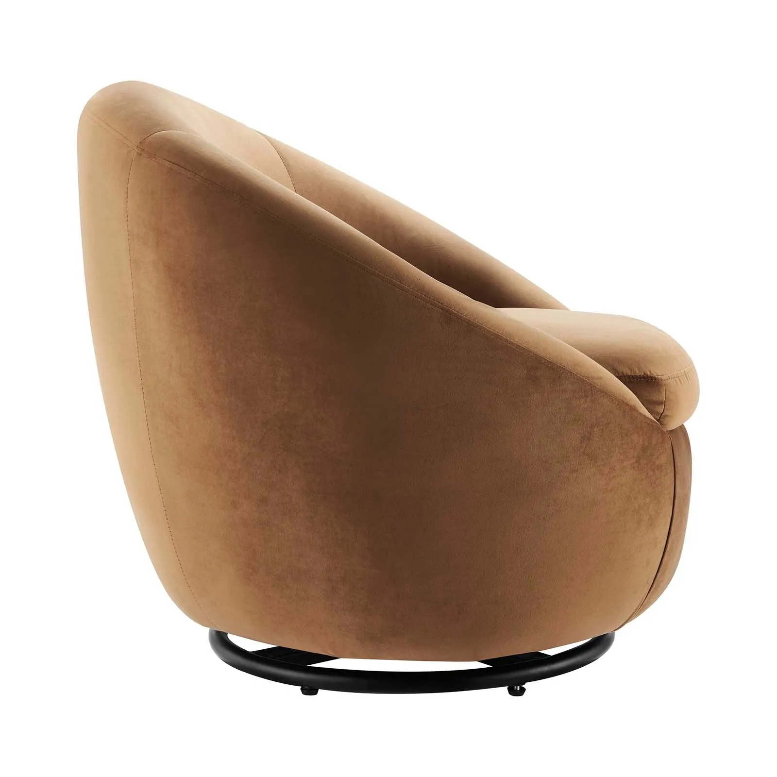 Buttercup Performance Velvet Performance Velvet Swivel Chair by Modway