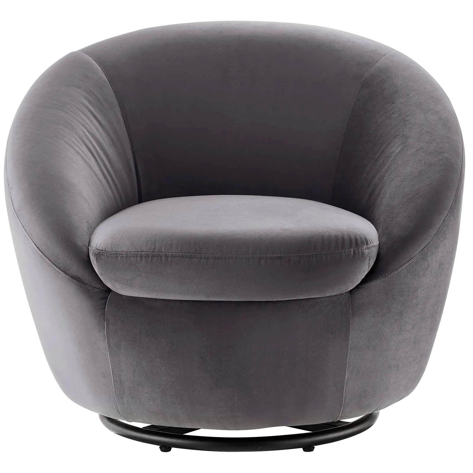 Buttercup Performance Velvet Performance Velvet Swivel Chair by Modway