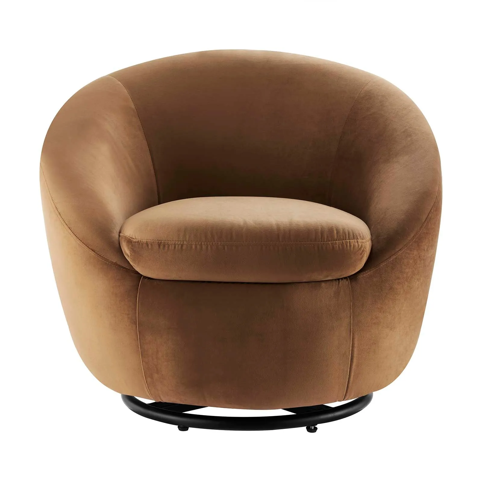 Buttercup Performance Velvet Performance Velvet Swivel Chair by Modway