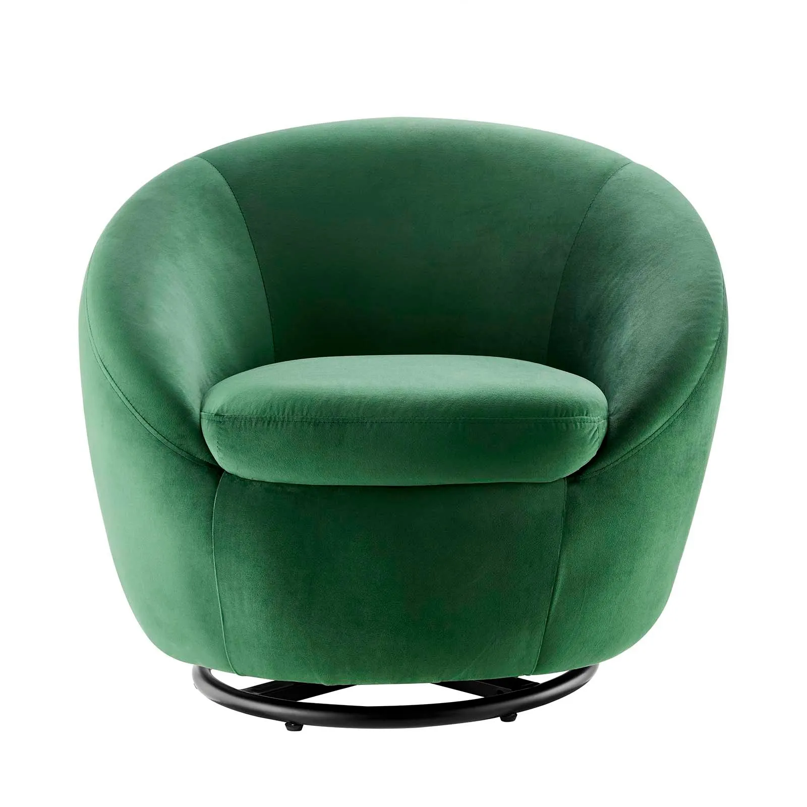 Buttercup Performance Velvet Performance Velvet Swivel Chair by Modway