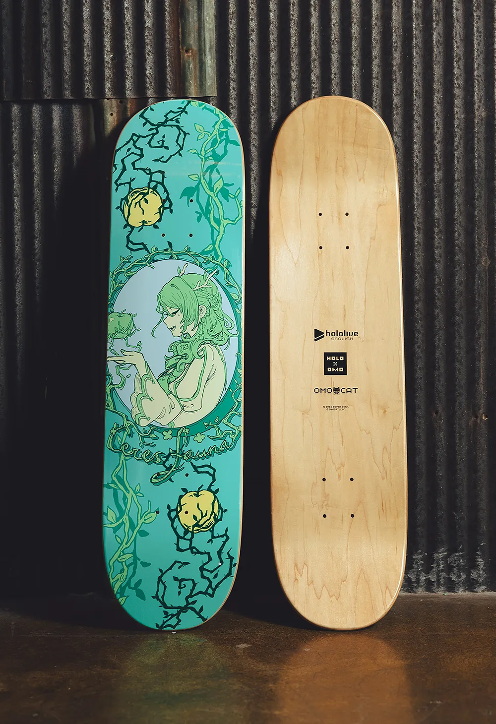 Optimized Title: Ceres Fauna Premium Skateboard Deck