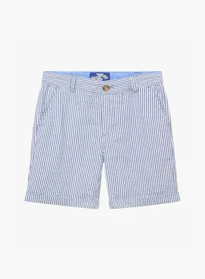 Charlie Chino Shorts in Blue Stripe