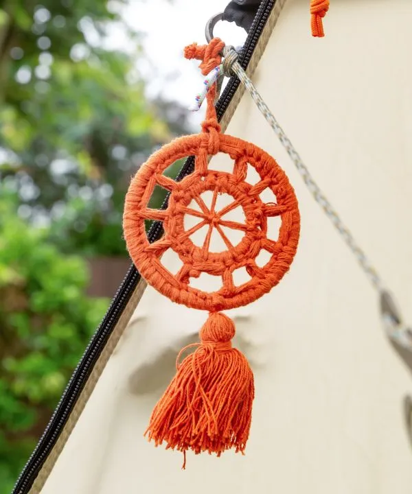 Circle Macrame Ornament