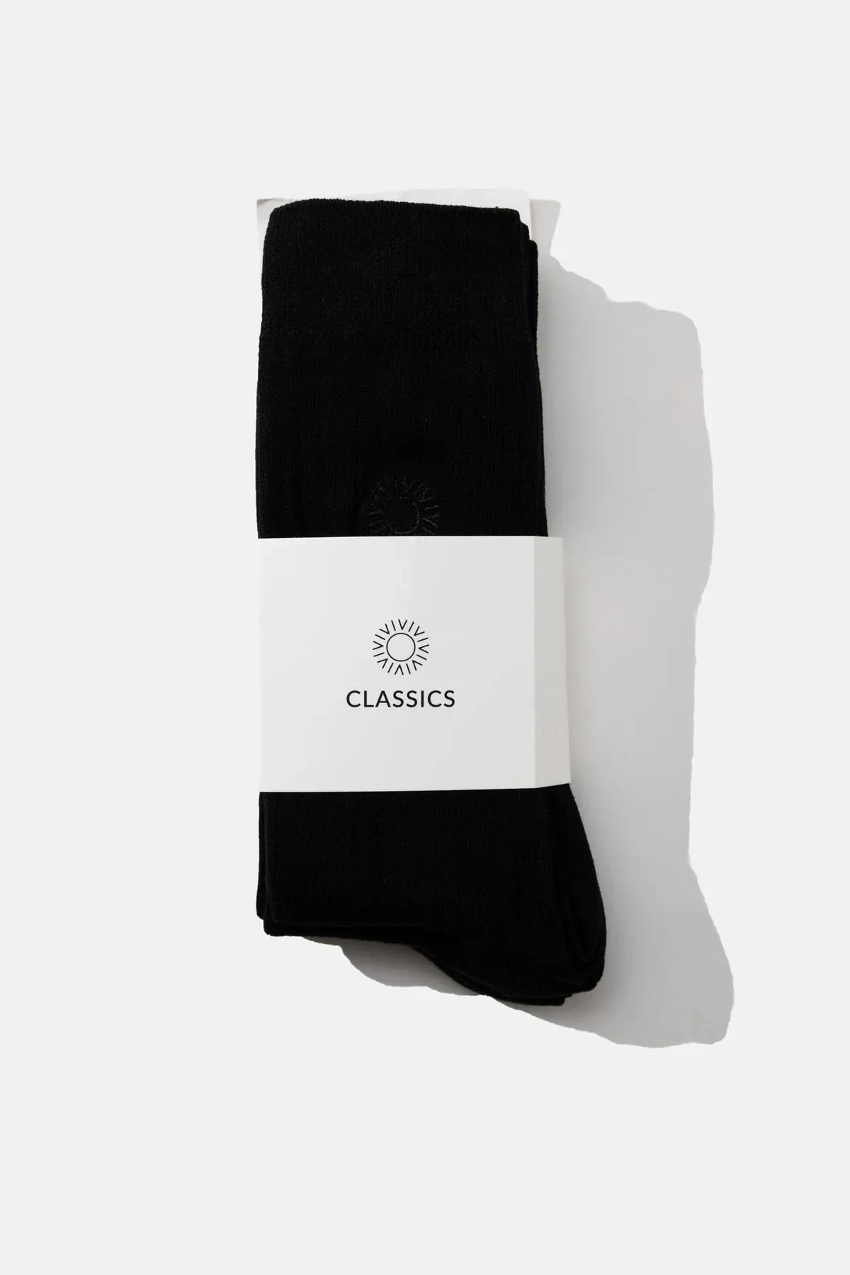 CLASSIC SOCKS PACK 3 - BLACK