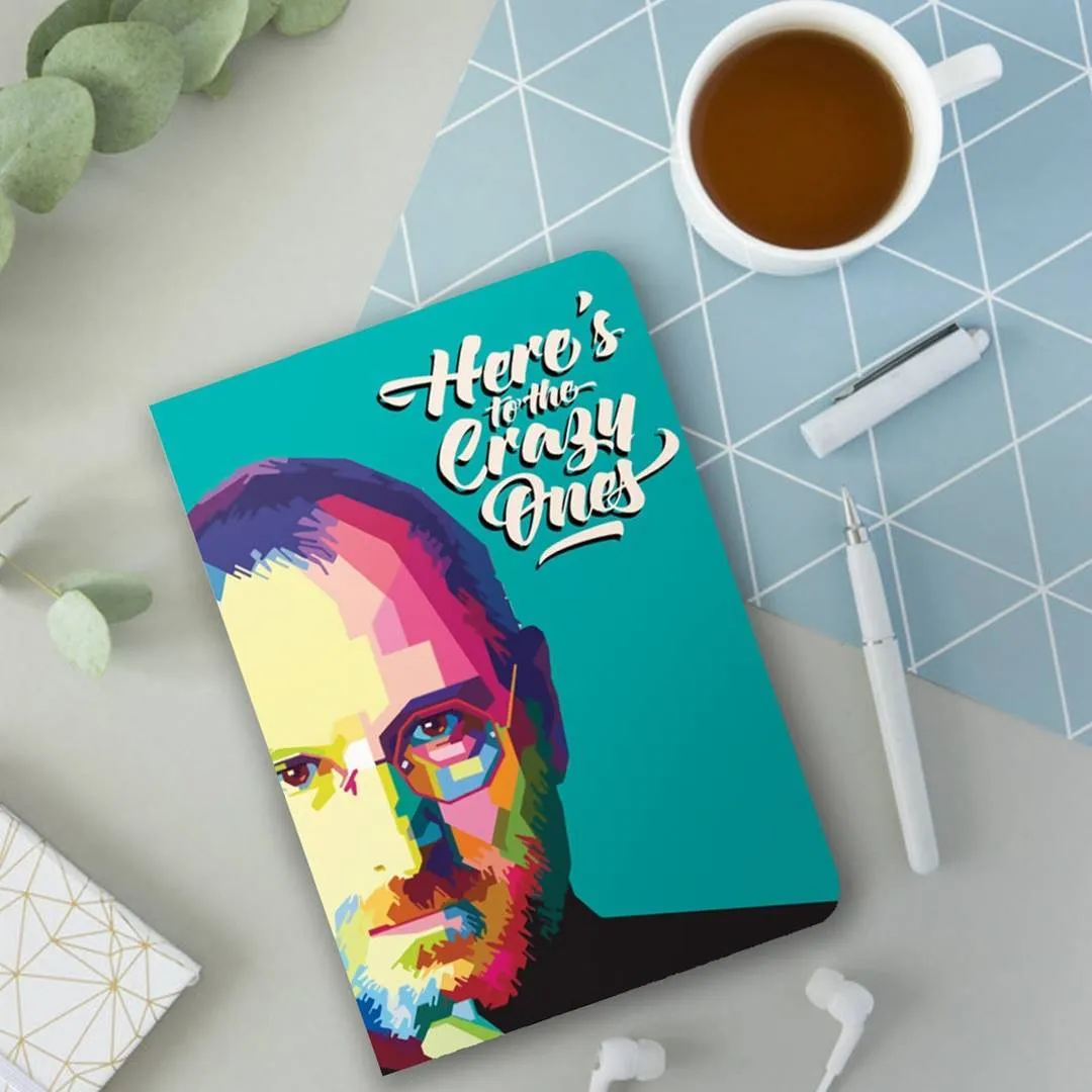 Crazy Ones Teal Notebook