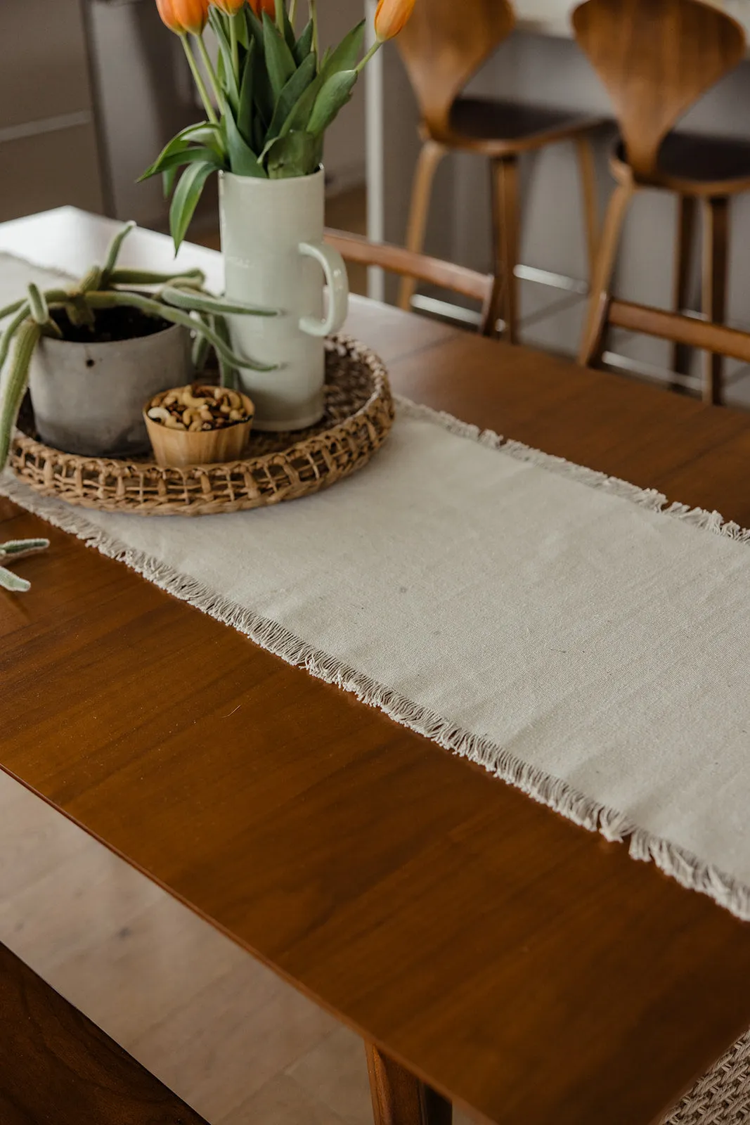 Daybreak Fringe Table Runner