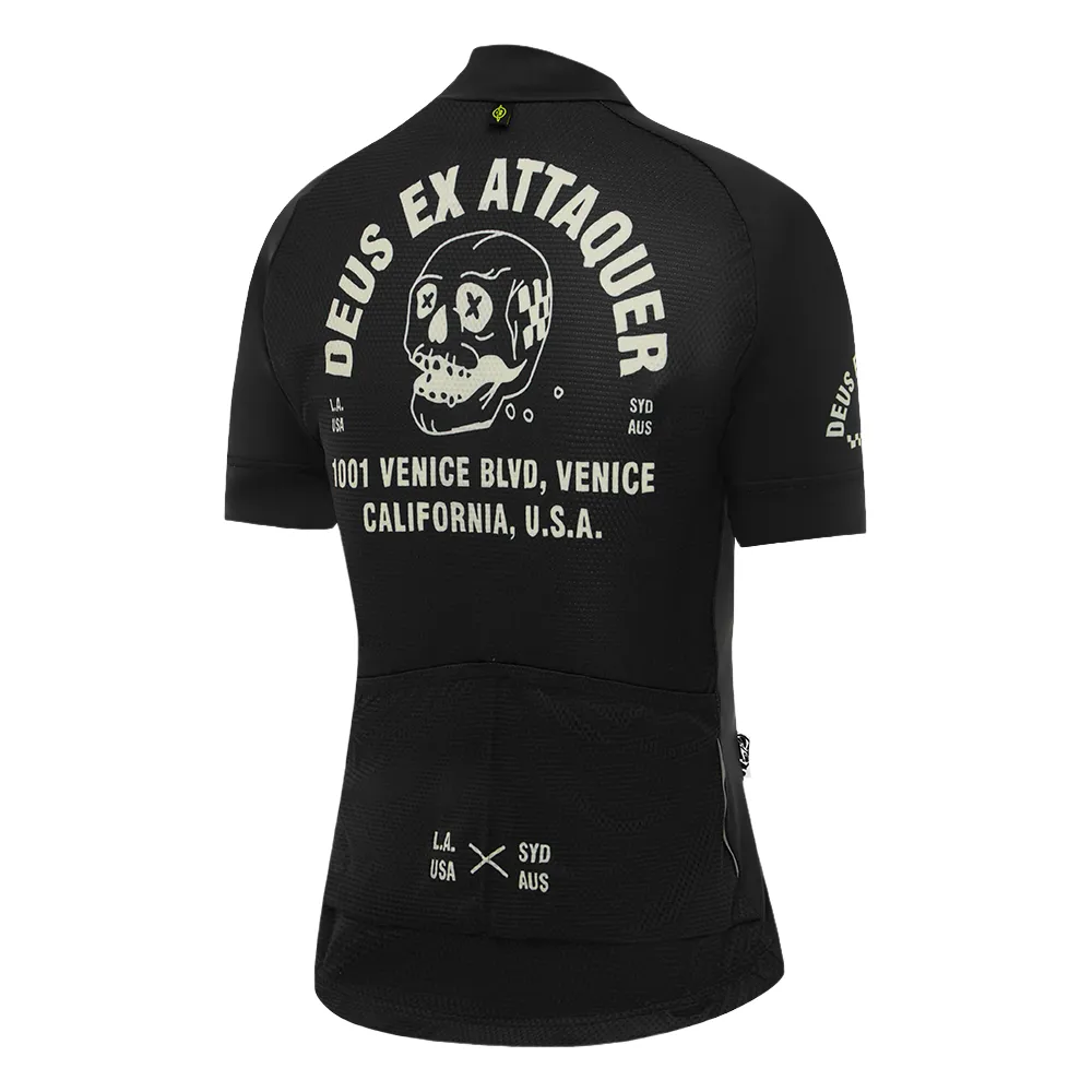 Stylish Womens Deus Ex Attaquer Skull Jersey for Optimal Performance