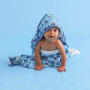 Disney Tropical Stitch Hooded Towel