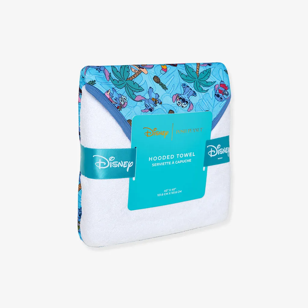 Disney Tropical Stitch Hooded Towel