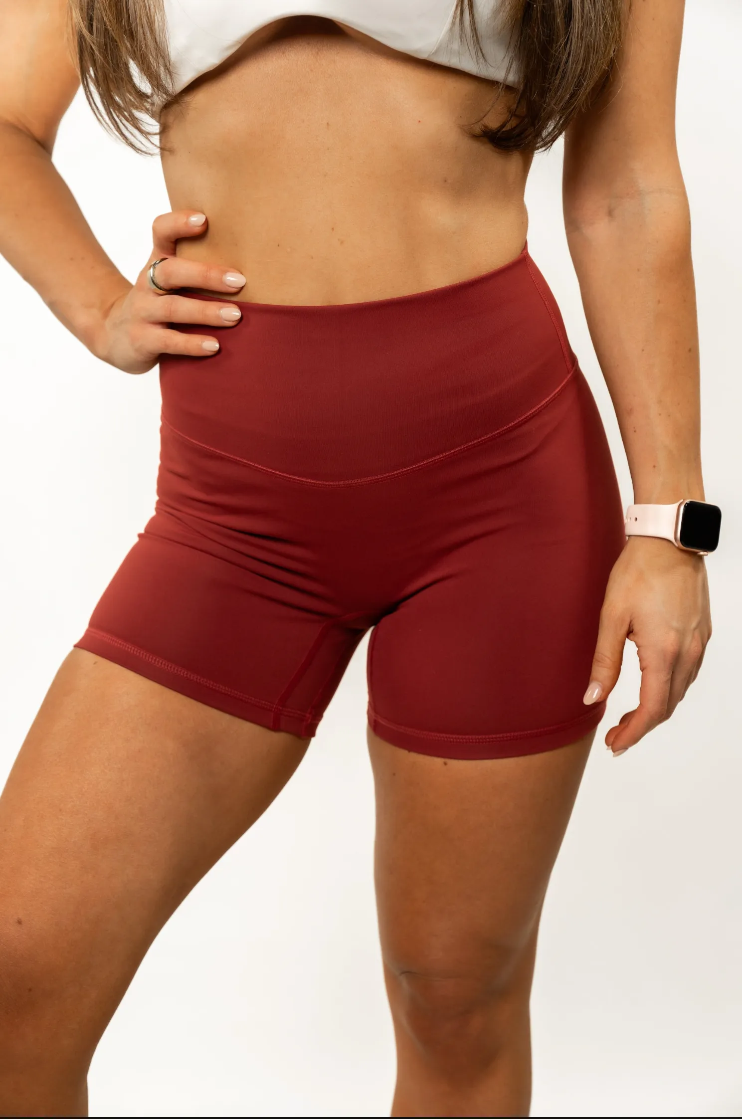 Effortless Classic Shorts - Royal Maroon