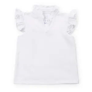 Ellie Performance Shirt | White