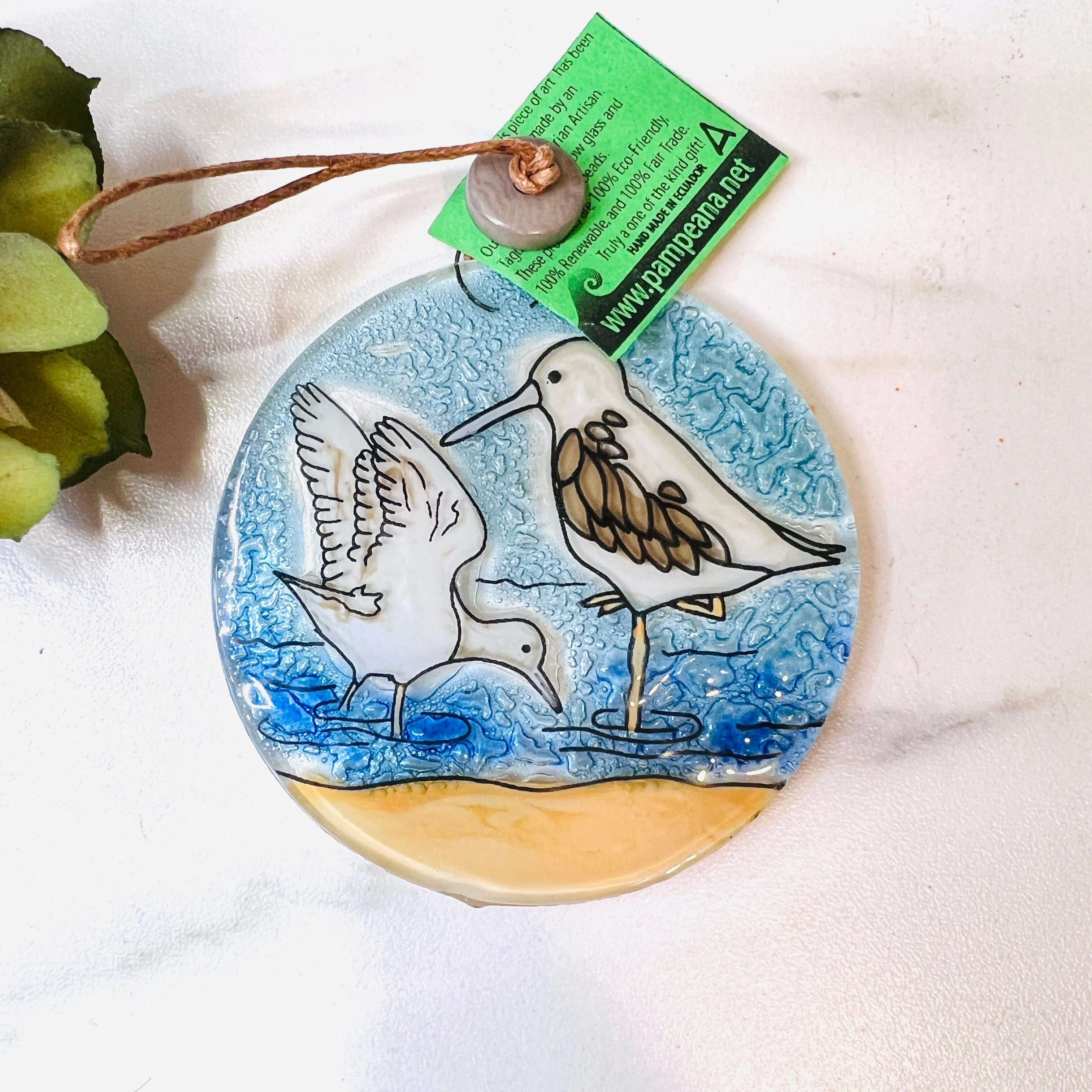 Fair Trade Ornament 4 Beach Sips