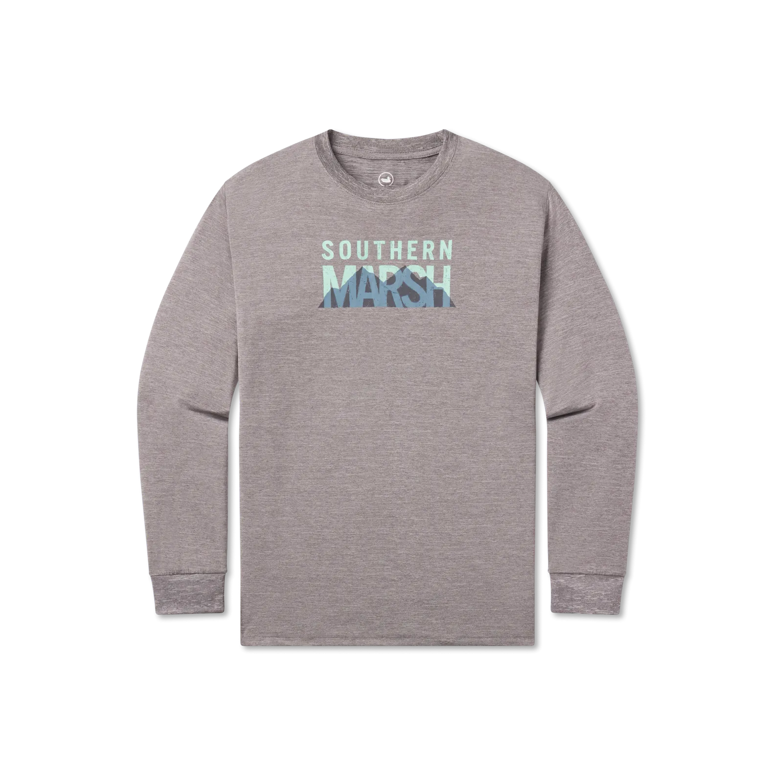 FieldTec™ Heathered Performance Tee - Marsh Mountains - Long Sleeve