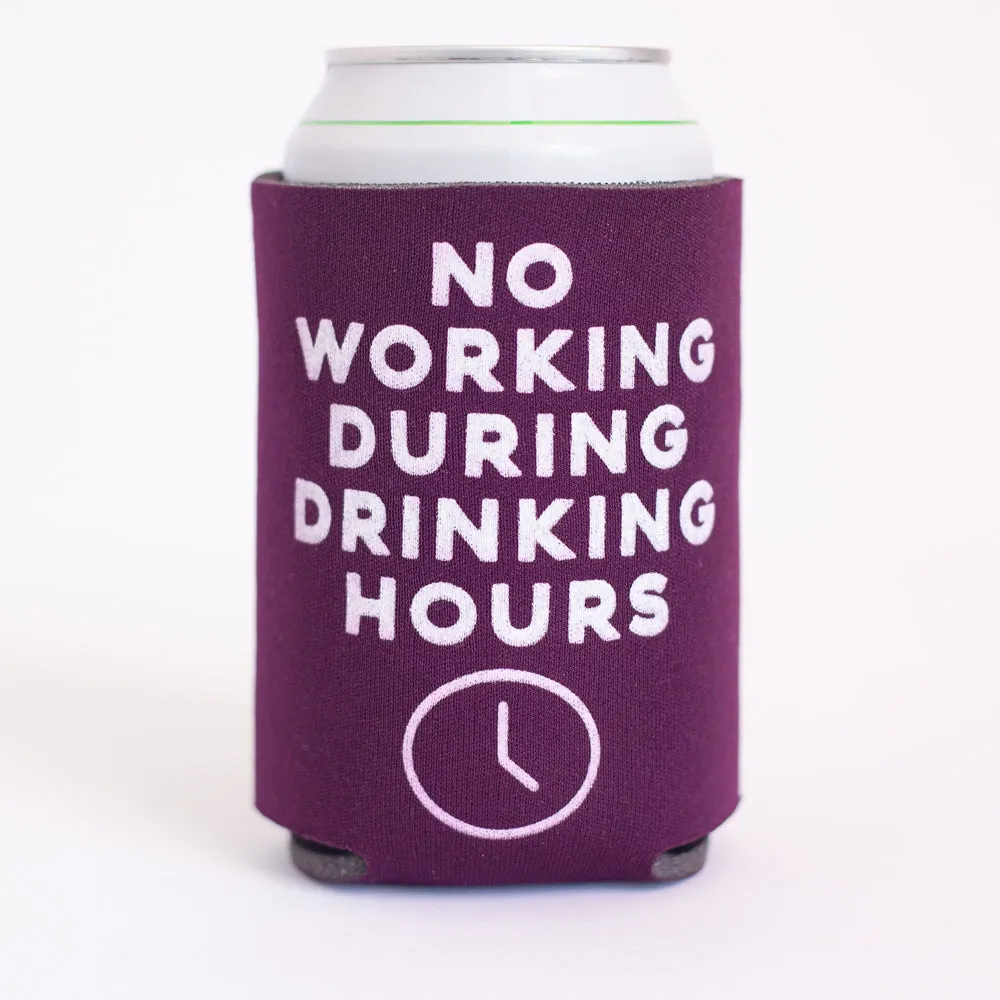 funny drink coolie, work from home decor, gift for coworker, home office drinkware