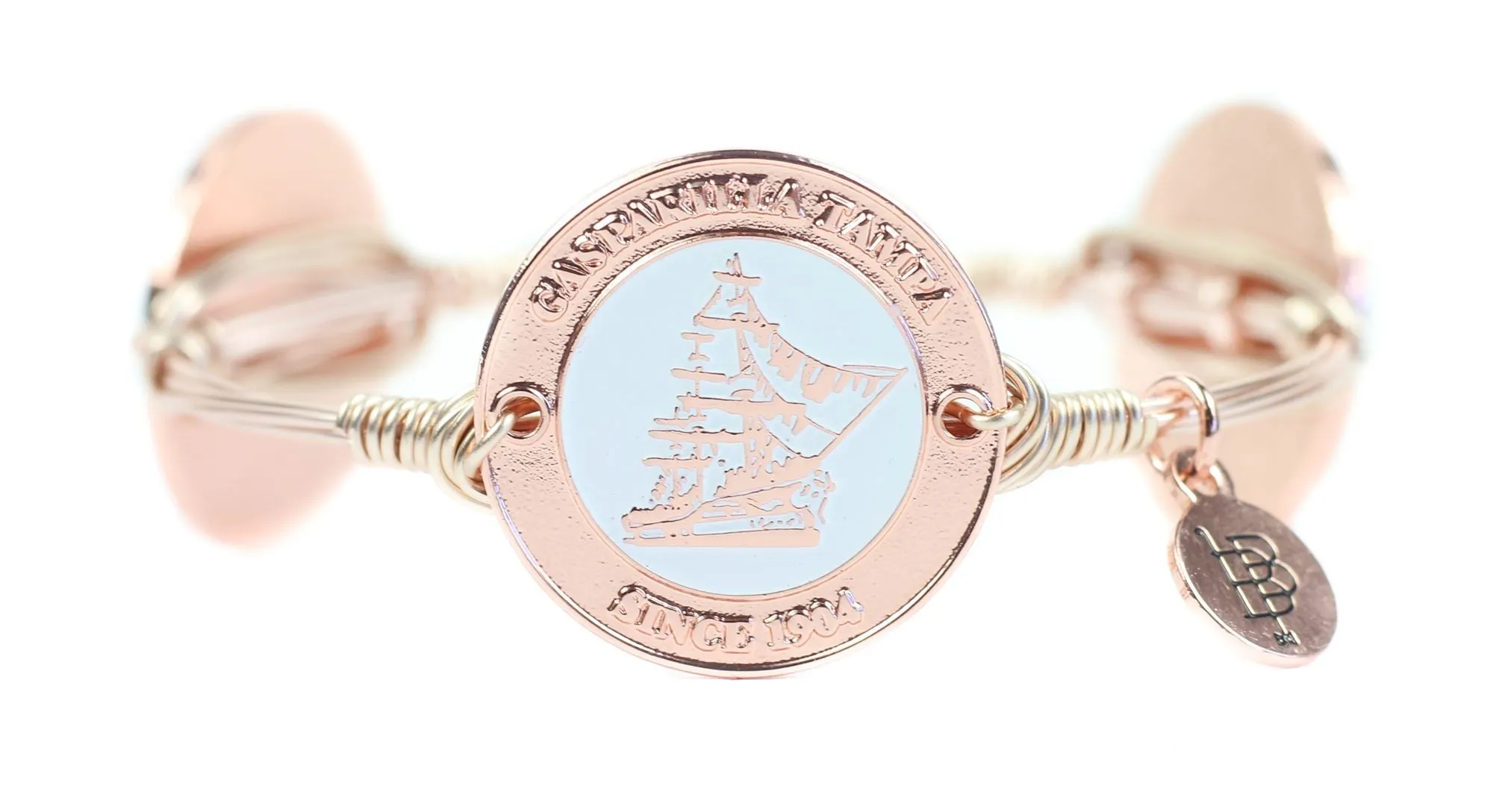 Gasparilla Rose Gold Ship Bangle