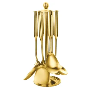 Gold Stainless Steel Kitchen Utensils