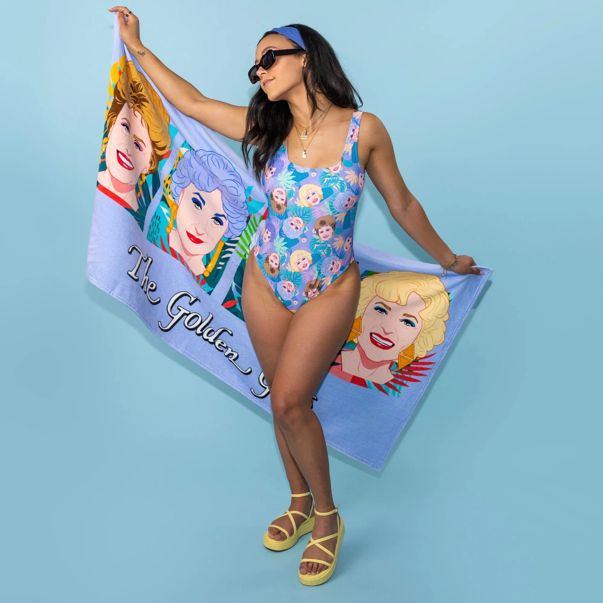 Golden Girls Beach Towel