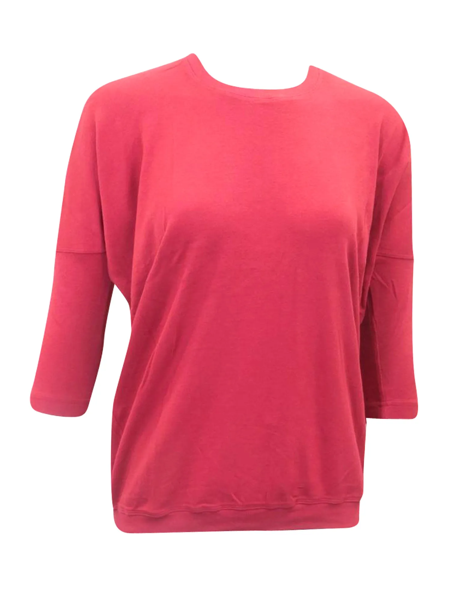 Hard Tail 3/4 Sleeve Drape Back Tee T-207