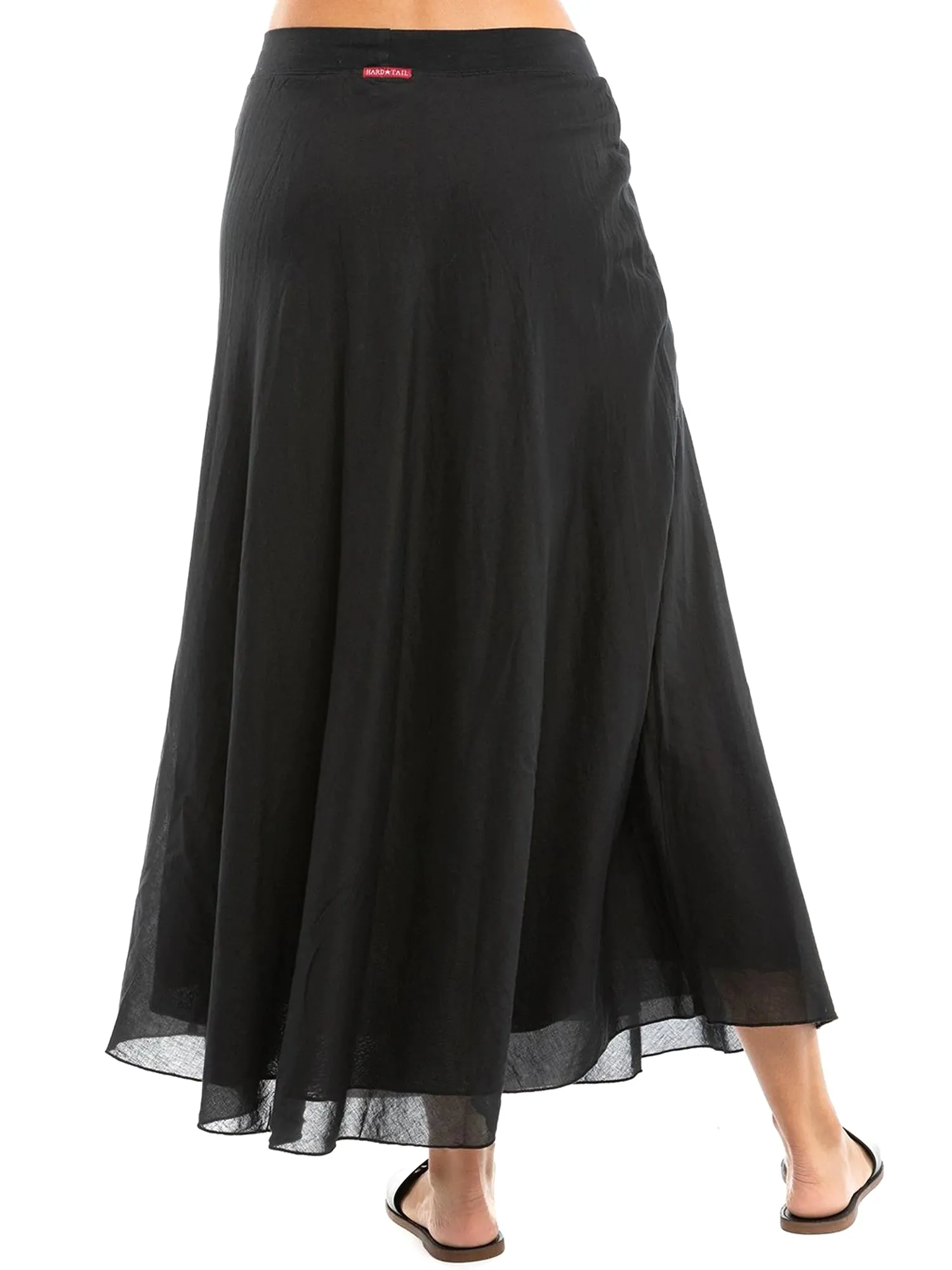 Hard Tail Double Layer Sweep Voile Skirt VG-191